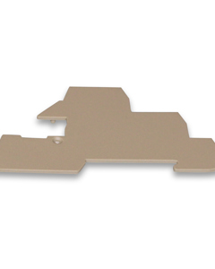 End plate AP 2.5/S BG f/DILS